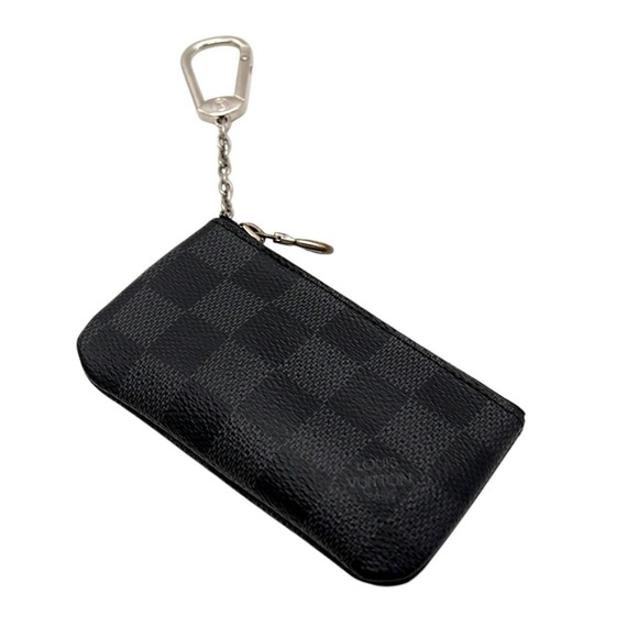 Louis Vuitton Handbags - Louis Vuitton Key Pouch Damier Graphite
